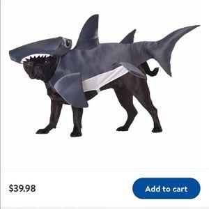 Hammerhead dog costume size medium